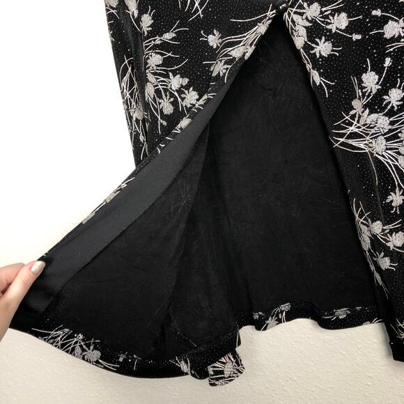 Jessica Howard Size 14 Cropped Cardigan Bolero Single Button Top w Shiny Details - Picture 3 of 7